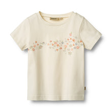  T-Shirt S/S Print Tessa - ivory