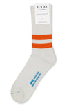 Socken TENNIS - ecru / orange