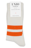 Socken TENNIS - ecru / orange