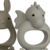 Fruchtsauger 2-Pack - Drache & Hase