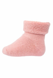  Baby Socken aus Merino Wolle - Wood Rose