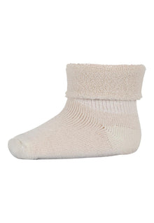  Baby Socken aus Merino Wolle - Ecru