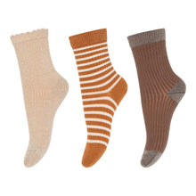  3er Pack Socken - Champagne Beige