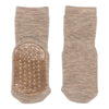 Anti-Rutsch-Socken - Light Brown Melange