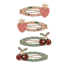  Haarspangen FRUITY FLORAL CLIC CLACS