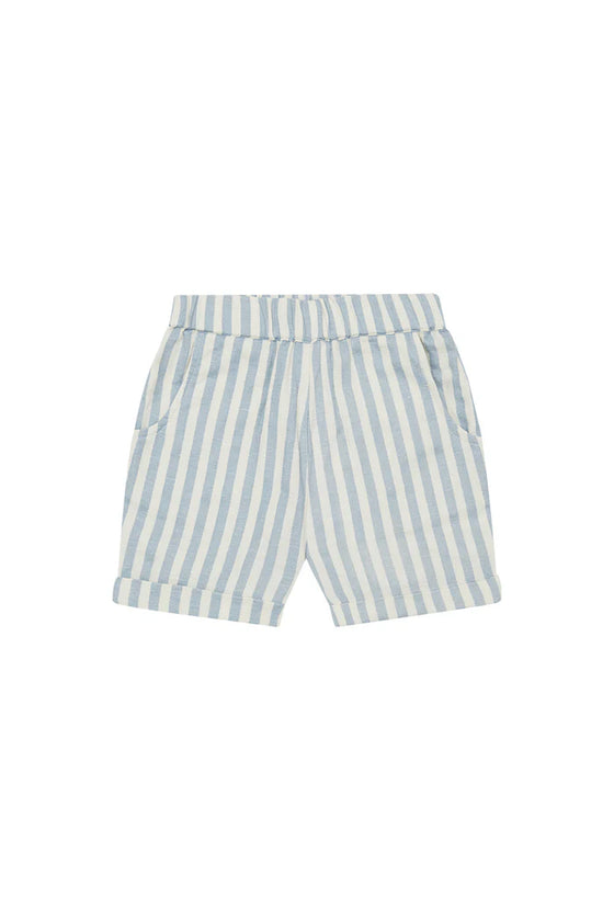 Leinenshorts 'blue stripes' - blue stripes / 86/92