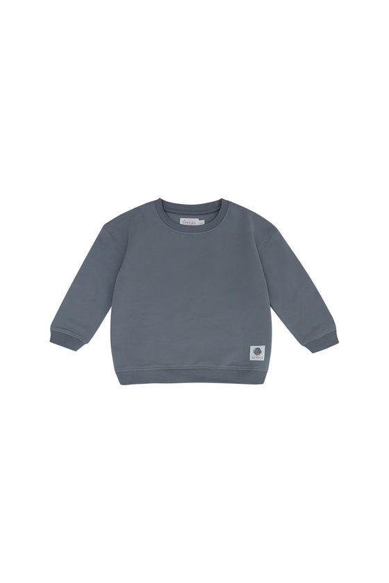 Unisex Oversized Sweatshirt 'small blueberry' - blue