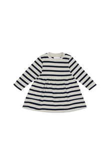  Sweatkleid - navy stripes