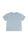 Frottee Shirt 'ocean child' - clear blue