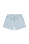 Frottee Shorts - clear blue