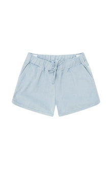  Frottee Shorts - clear blue