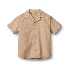  Shirt S/S Anker - caramel stripe