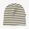2 Hat Soft Aidan - blue green stripe