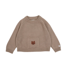  Loeke Pullover | Bear - Hazelnut