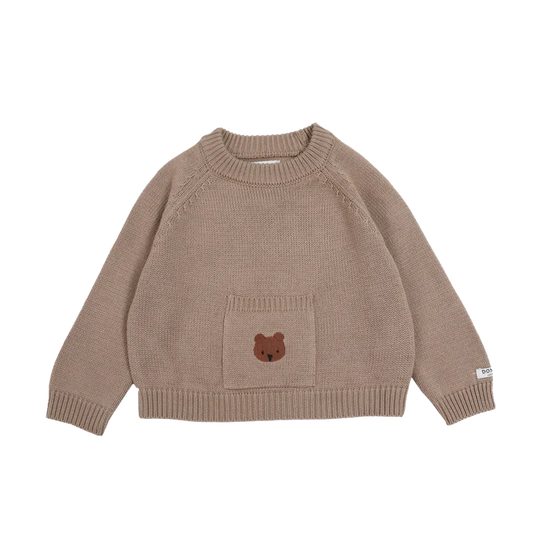 Loeke Pullover | Bear - Hazelnut