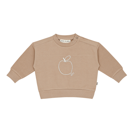 Baby Boy Sweater - Latte