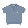 Relaxed Polo - Stone Blue