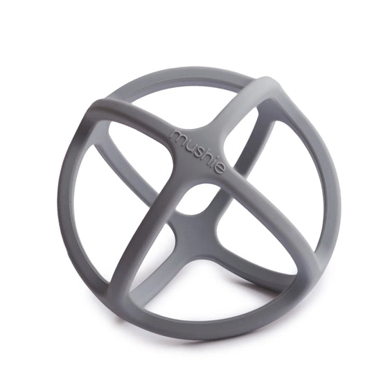 Silikon Ball Teether - Dove Gray