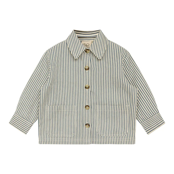 Frankie Overshirt - Midnight Stripe