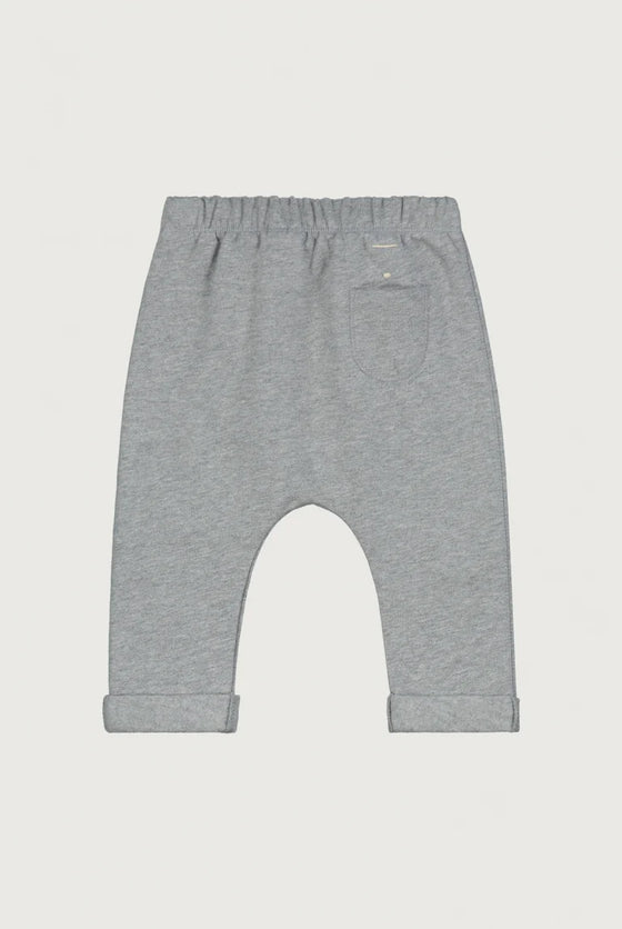 Baby Pants GOTS - Grey Melange