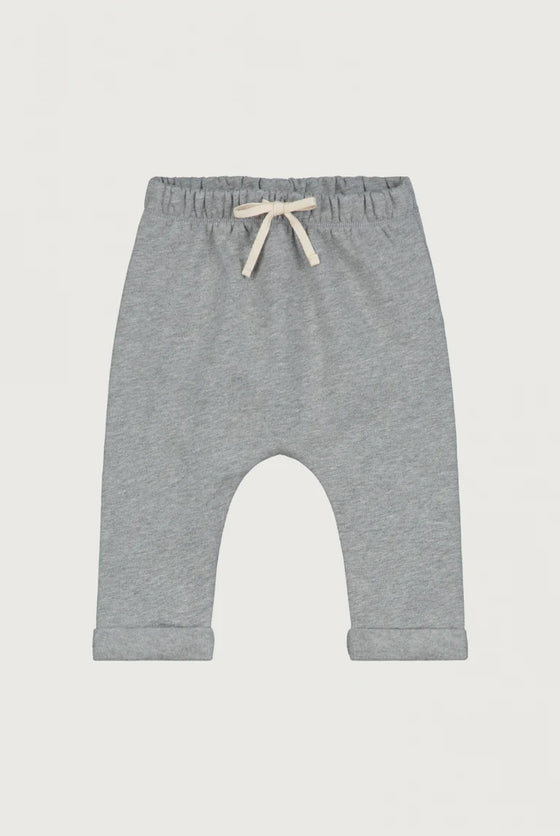 Baby Pants GOTS - Grey Melange