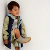 Gummistiefel Juno - blue stripe