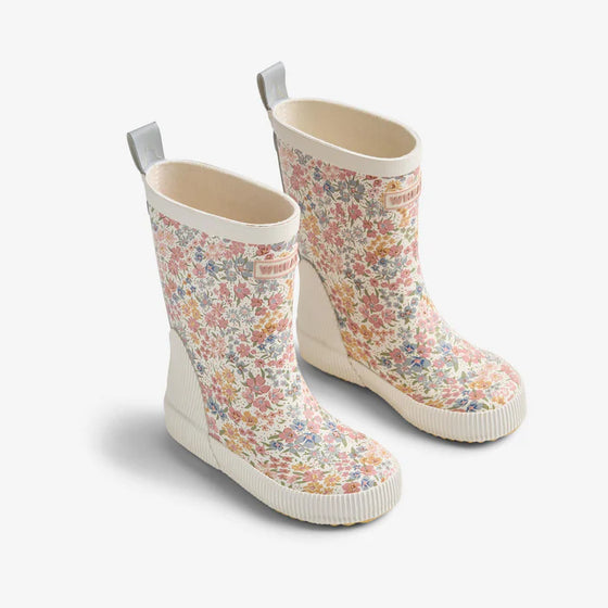 Rubber Boot Welly - bright flowers