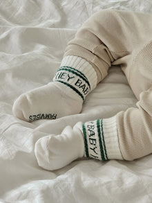  HEY BABY Socken - Green/Milk
