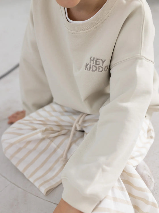 HEY KIDDO Sweatshirt beige