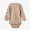 Body L/S Liv - lilac flower meadow