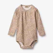  Body L/S Liv - lilac flower meadow