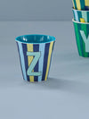 Medium Becher - Blau - Z - Stripes