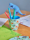 Medium Becher - Blau - Dragon Print