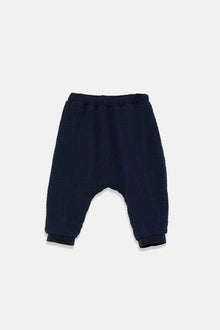  Babyhose Musselin MARIO - Navy