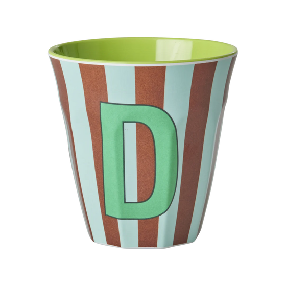 Medium Becher - Mehrfarbig - D - Stripes