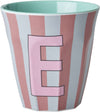 Medium Becher - Mehrfarbig - E - Stripes