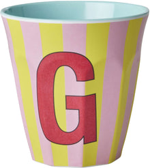  Medium Becher - Mehrfarbig - G - Stripes