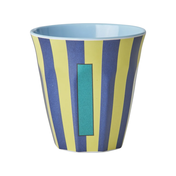 Medium Becher - Mehrfarbig - I - Stripes