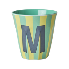  Medium Becher - Grün - M- Stripes