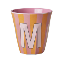  Medium Becher - Orange - M- Stripes