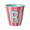 Medium Becher - Pink - R - Stripes