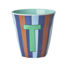  Medium Becher - Blau - T - Stripes