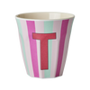 Medium Becher - Pink - T - Stripes