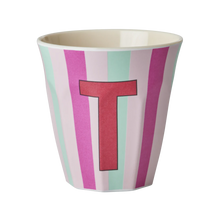  Medium Becher - Pink - T - Stripes