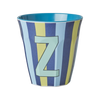 Medium Becher - Blau - Z - Stripes