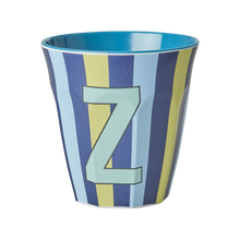  Medium Becher - Blau - Z - Stripes