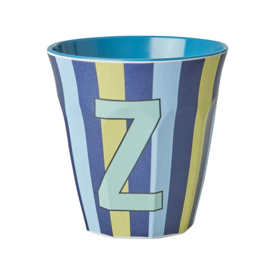 Medium Becher - Blau - Z - Stripes