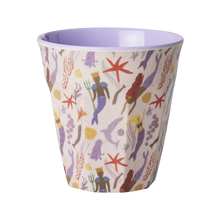  Medium Becher - Lavendel - Mermaid Print