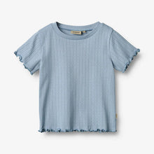  Rib T-shirt S/S Irene - morning sky