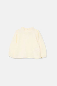  Musselinbluse "SARA" - ivory